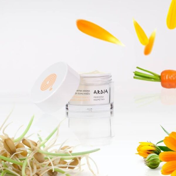 Hidratana krema za suhu kožu lica Ardia 50 ml